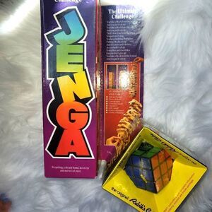 Rubix Cube Original & Jenga 1980's